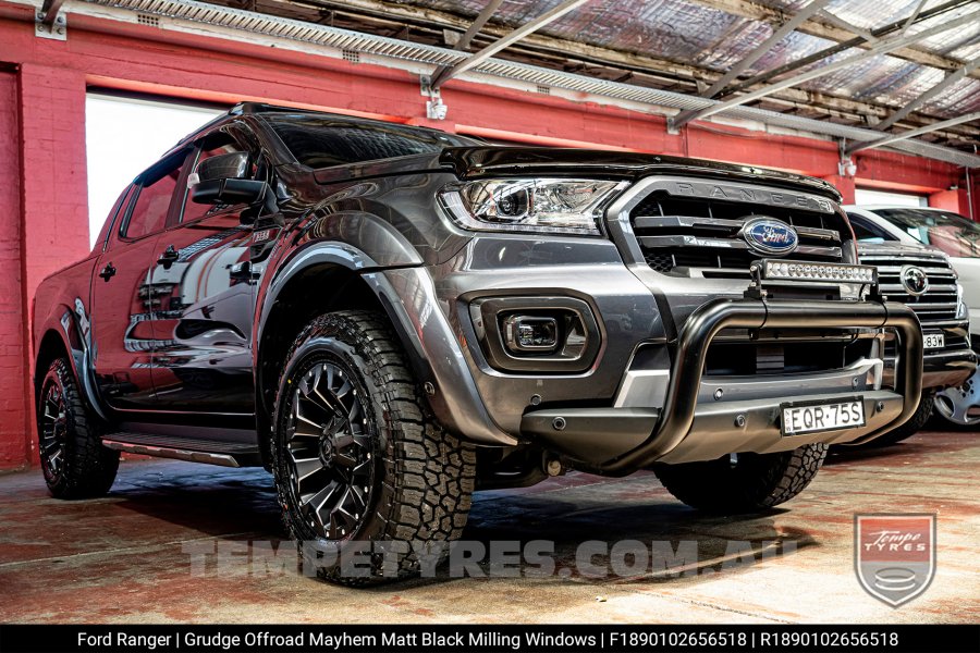 18x9.0 Grudge Offroad MAYHEM on Ford Ranger