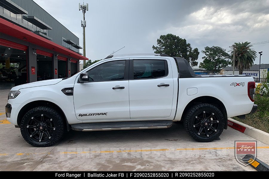 20x9.0 Ballistic Joker FB on Ford Ranger