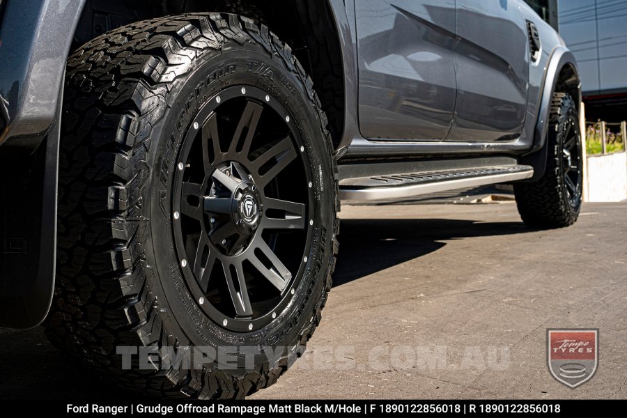 18x9.0 Grudge Offroad RAMPAGE on Ford Ranger