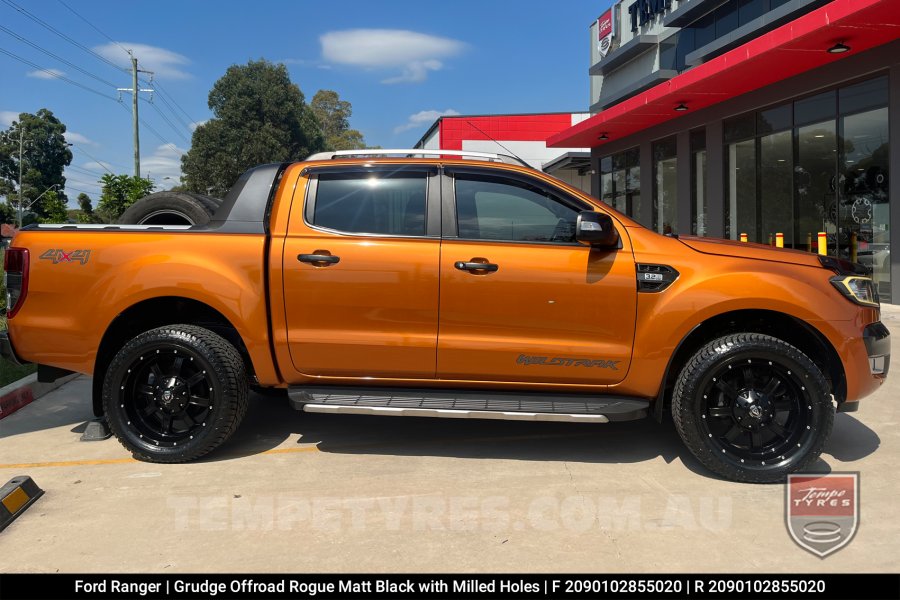 20x9.0 Grudge Offroad ROGUE on Ford Ranger Wildtrak