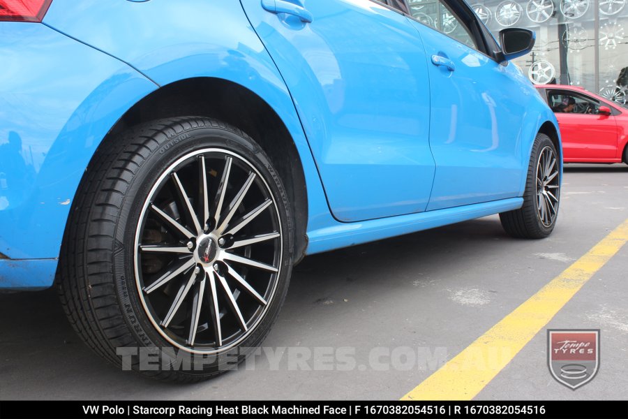 16x7.0 Starcorp Racing L560 HEAT on VW Polo