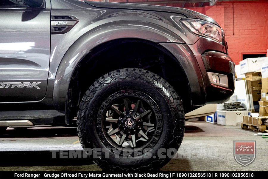 FORD RANGER FUEL OXIDE MATTE GUNMETAL