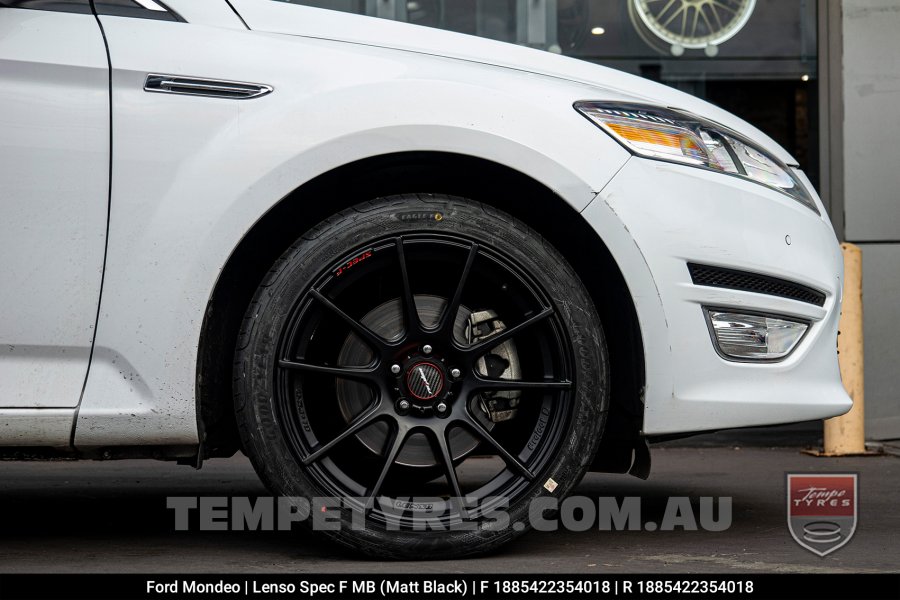 18x8.5 Lenso Spec F MB on Ford Mondeo