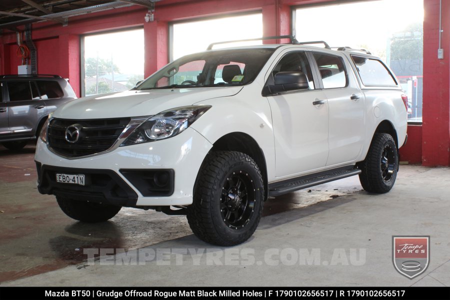 17x9.0 Grudge Offroad ROGUE on Mazda BT50