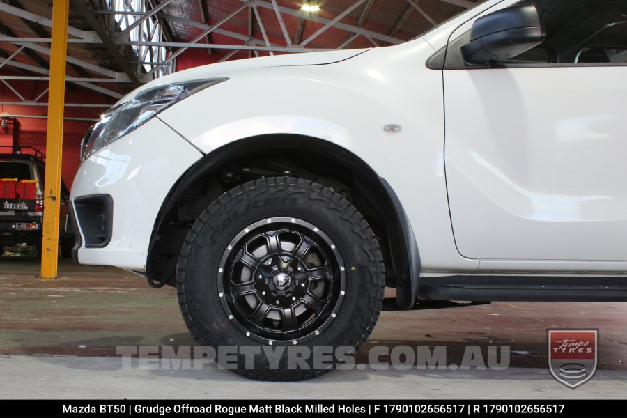 17x9.0 Grudge Offroad ROGUE on Mazda BT50