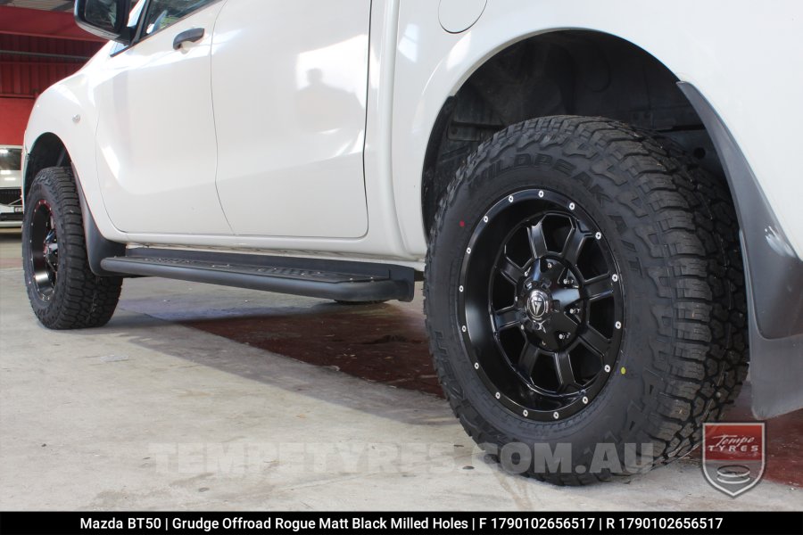 17x9.0 Grudge Offroad ROGUE on Mazda BT50