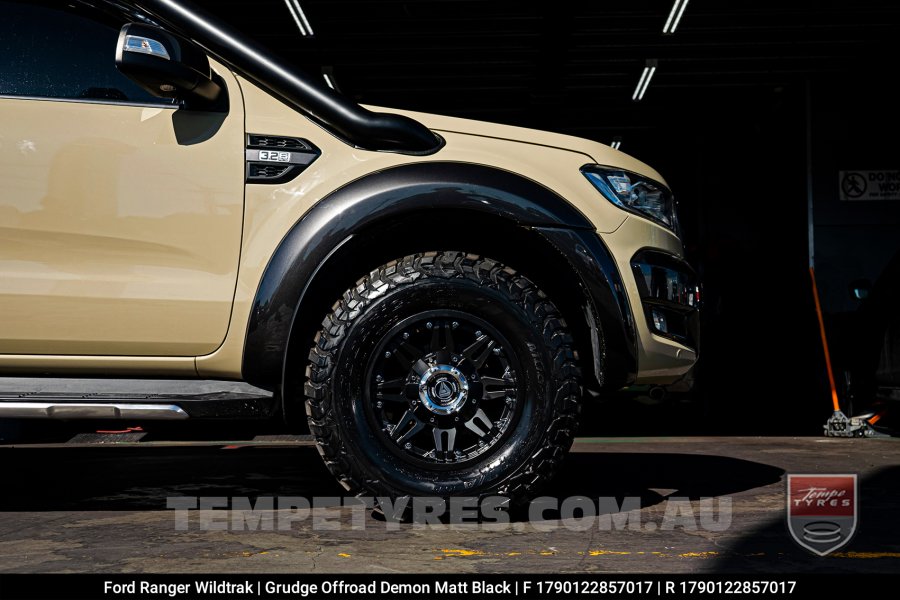 17x9.0 Grudge Offroad DEMON on Ford Ranger Wildtrak