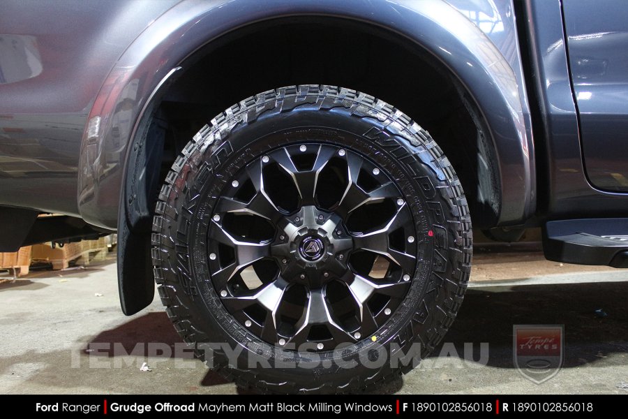 18x9.0 Grudge Offroad MAYHEM on Ford Ranger