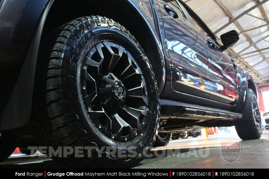 18x9.0 Grudge Offroad MAYHEM on Ford Ranger