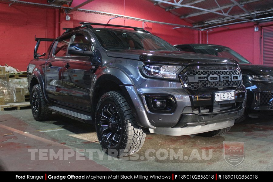 18x9.0 Grudge Offroad MAYHEM on Ford Ranger