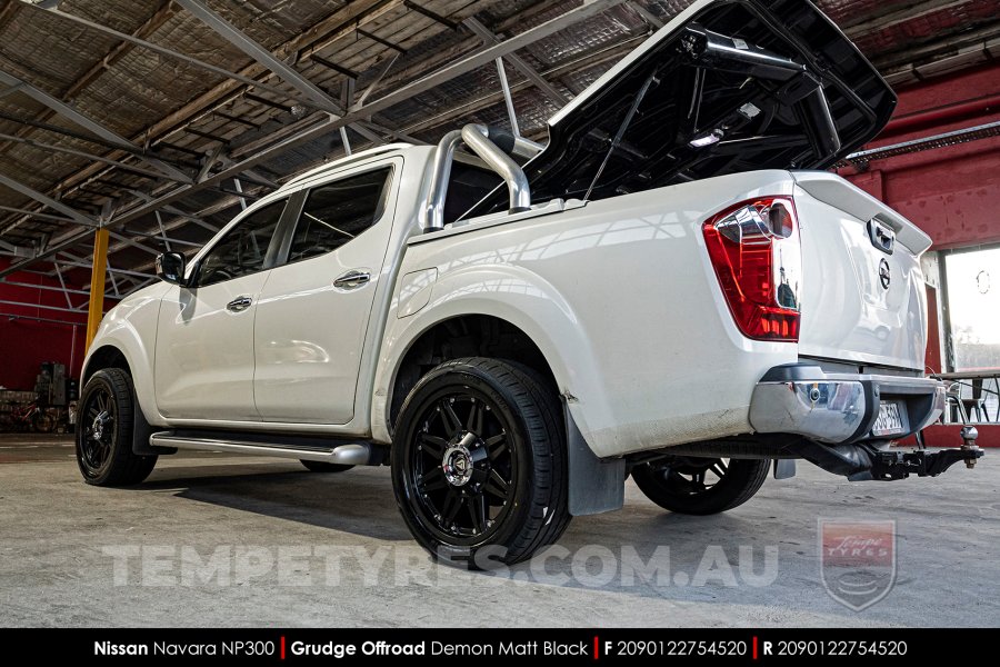 20x9.0 Grudge Offroad DEMON on Nissan Navara NP300