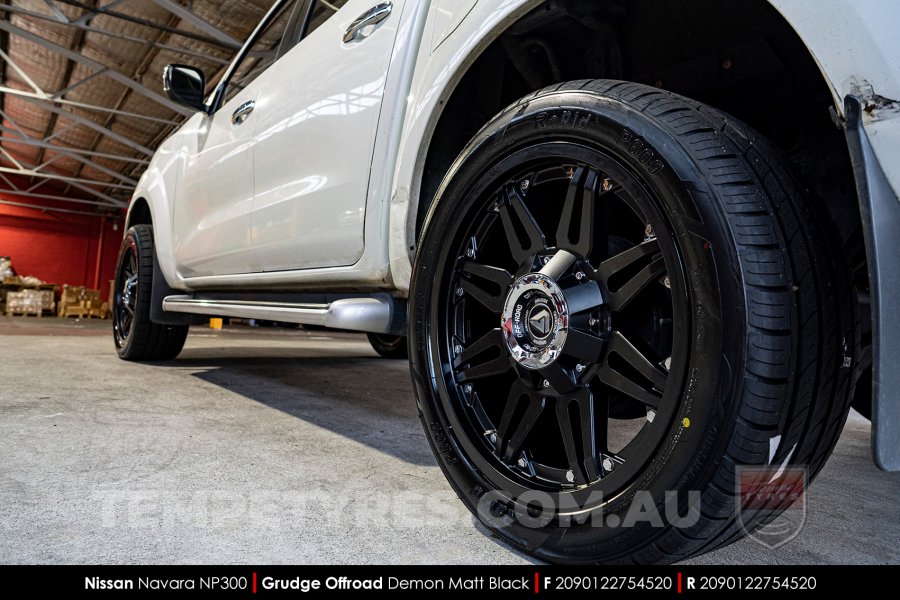 20x9.0 Grudge Offroad DEMON on Nissan Navara NP300