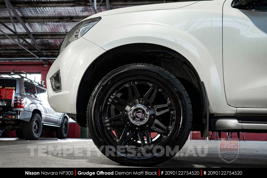 20x9.0 Grudge Offroad DEMON on Nissan Navara NP300