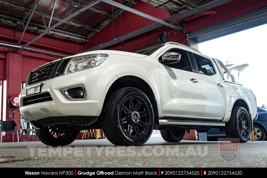 20x9.0 Grudge Offroad DEMON on Nissan Navara NP300