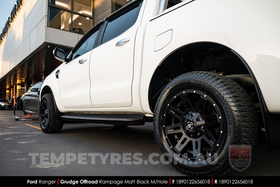 18x9.0 Grudge Offroad RAMPAGE on Ford Ranger