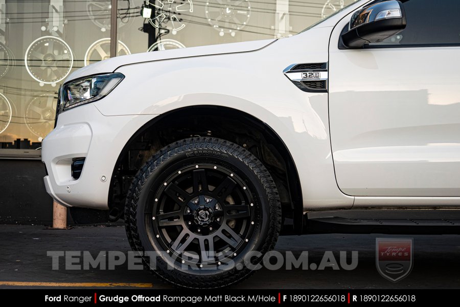 18x9.0 Grudge Offroad RAMPAGE on Ford Ranger