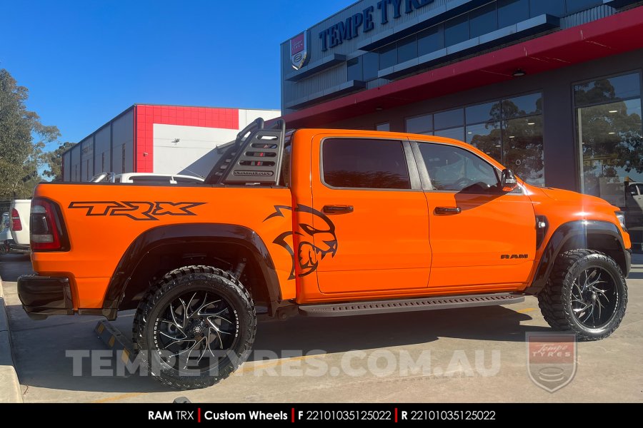 Custom Wheels on Dodge Ram