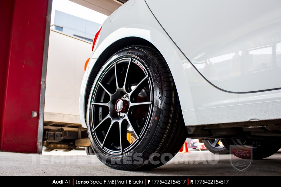 17x7.5 Lenso Spec F MB on Audi A1