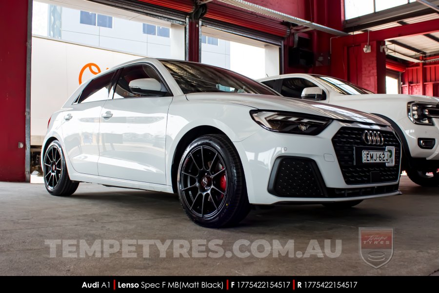 17x7.5 Lenso Spec F MB on Audi A1