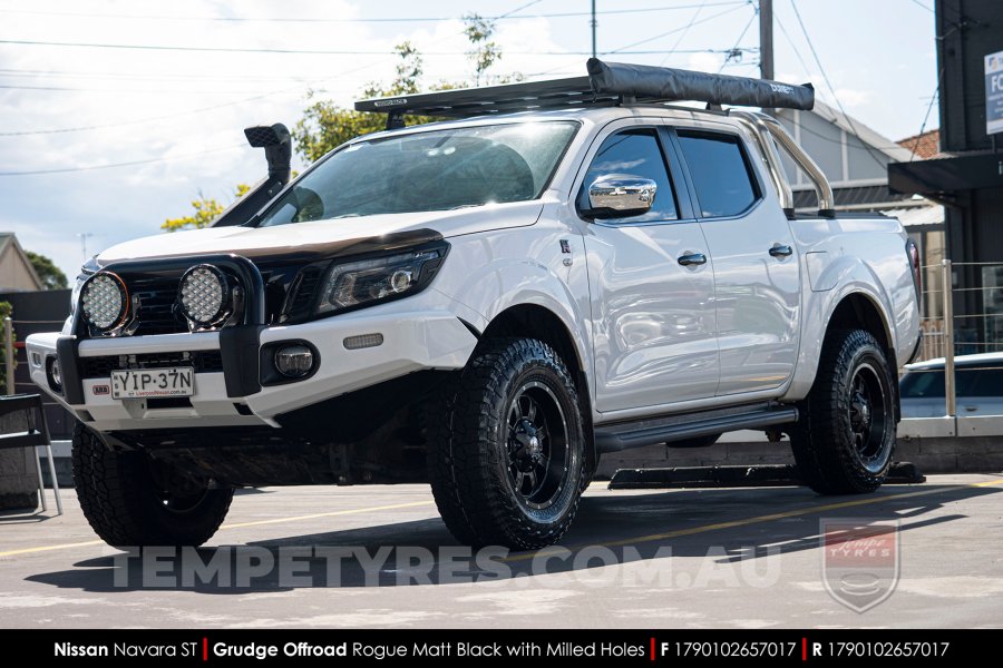 17x9.0 Grudge Offroad ROGUE on Nissan Navara