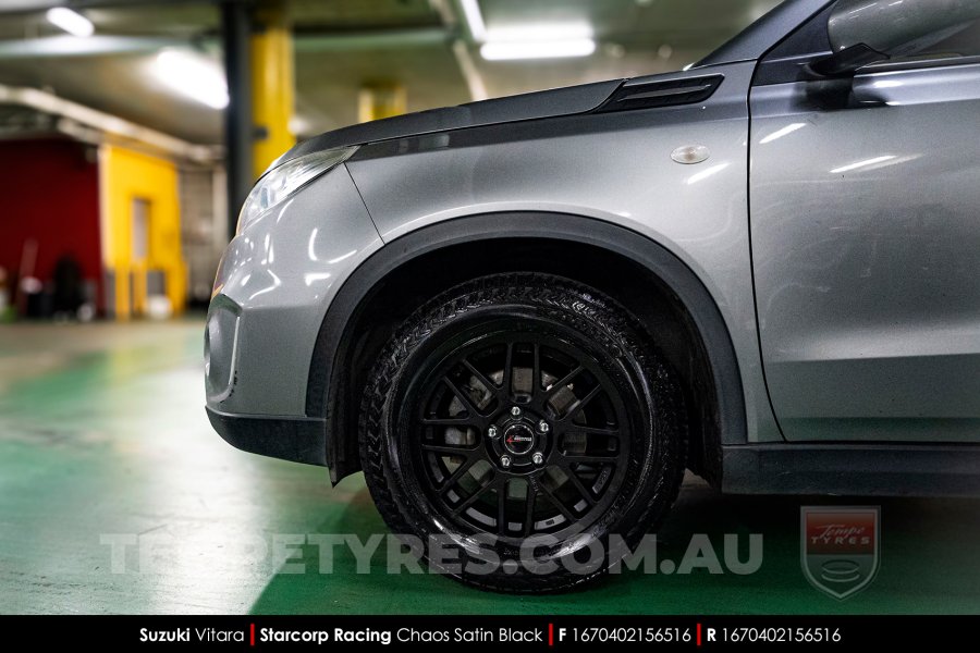 16x7.0 Starcorp Racing L2018 CHAOS on Suzuki Vitara