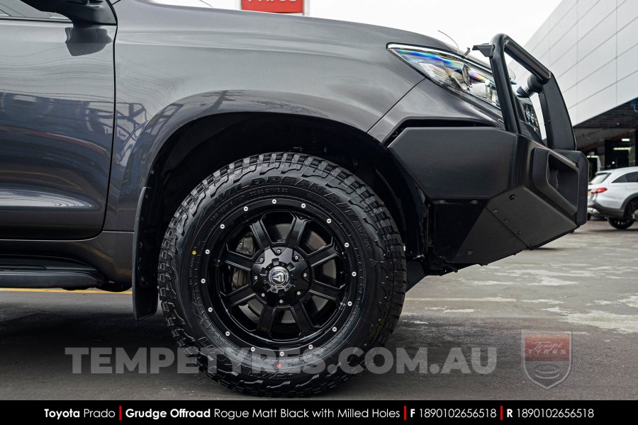 18x9.0 Grudge Offroad ROGUE on Toyota Prado