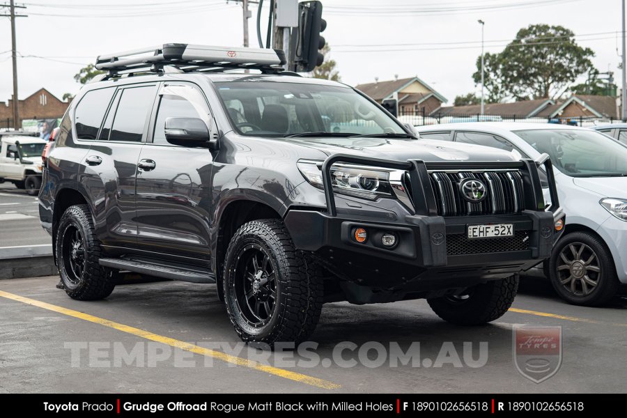 18x9.0 Grudge Offroad ROGUE on Toyota Prado