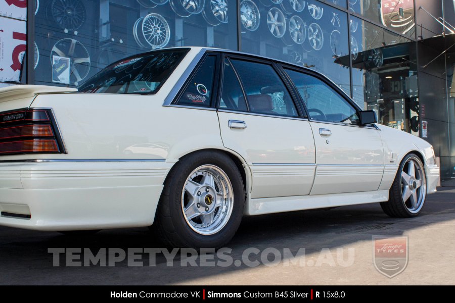 Custom Simmons Wheels on Holden Commodore VK