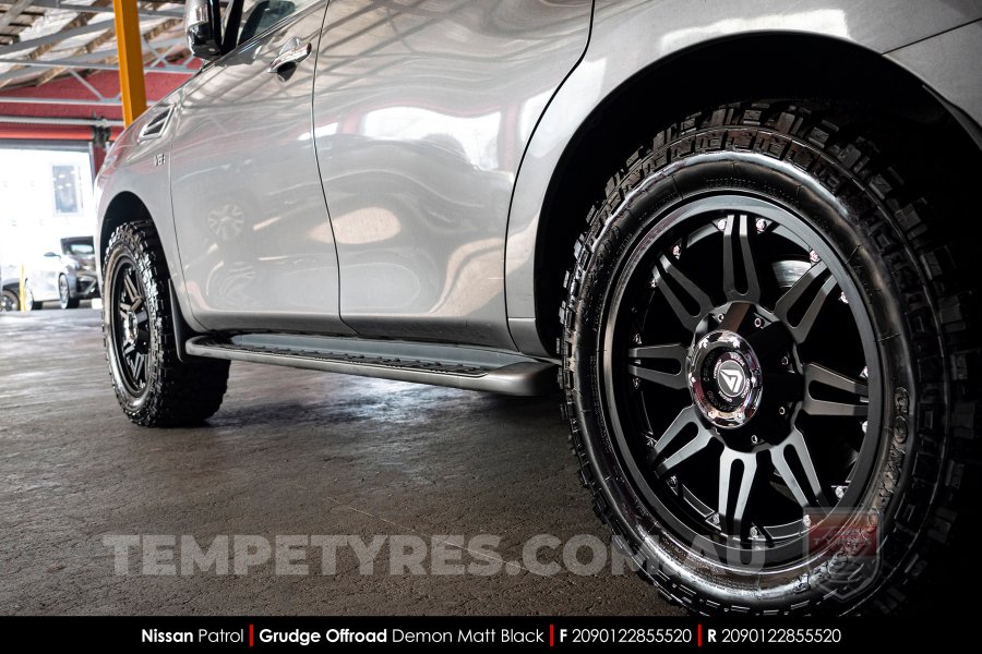 20x9.0 Grudge Offroad DEMON on Nissan Patrol