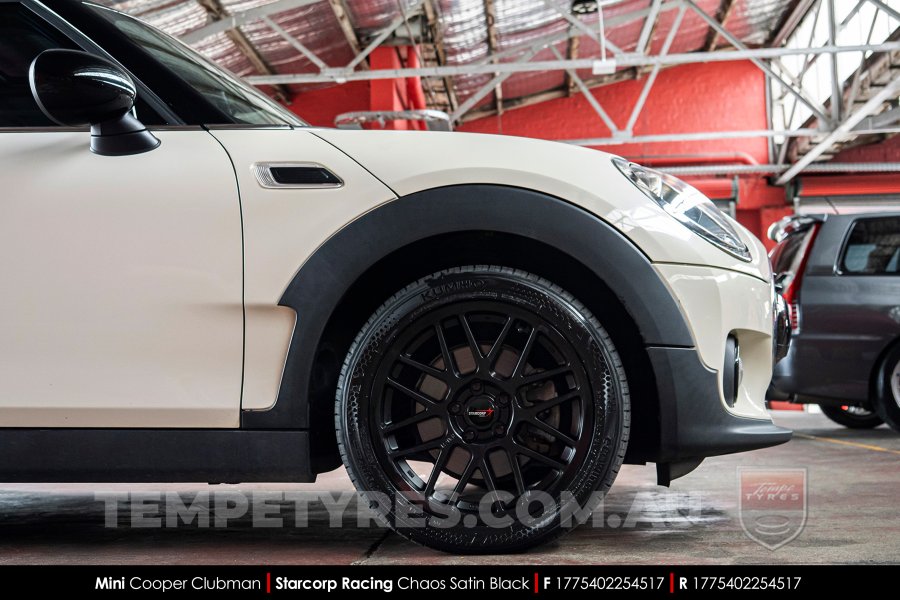 17x7.5 Starcorp Racing L2018 CHAOS on Mini Cooper Clubman