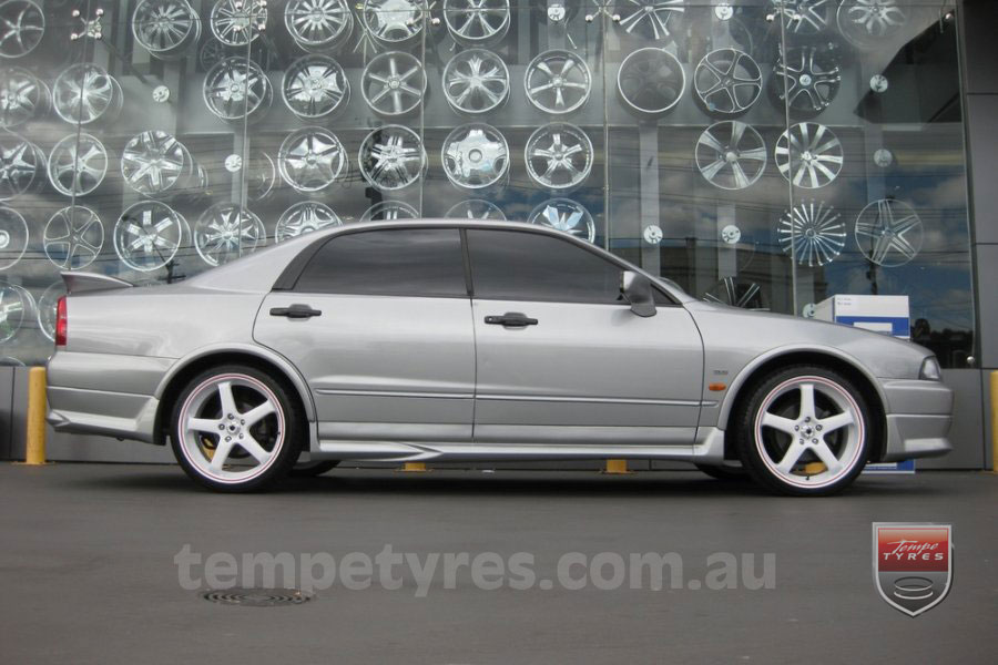 19x8.5 19x9.5 Starcorp Hiro - WRG on MITSUBISHI MAGNA