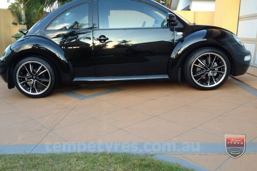 18x7.5 Lenso Eurostyle 7 ES7 on VW BEETLE