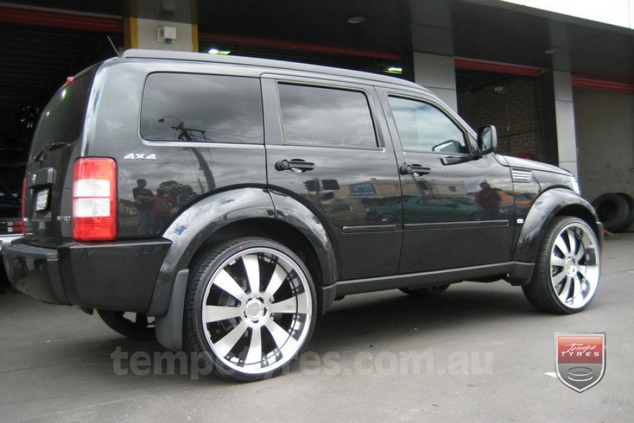 24x10 Lenso Concerto - BKI on DODGE NITRO