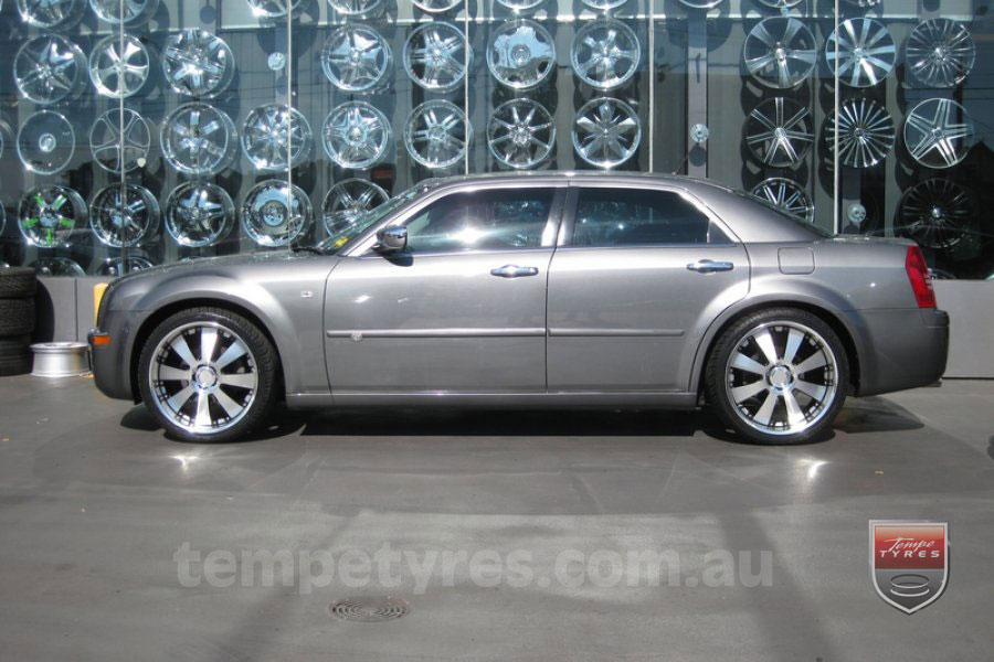 22x8.5 Lenso Concerto - BKI on CHRYSLER 300C