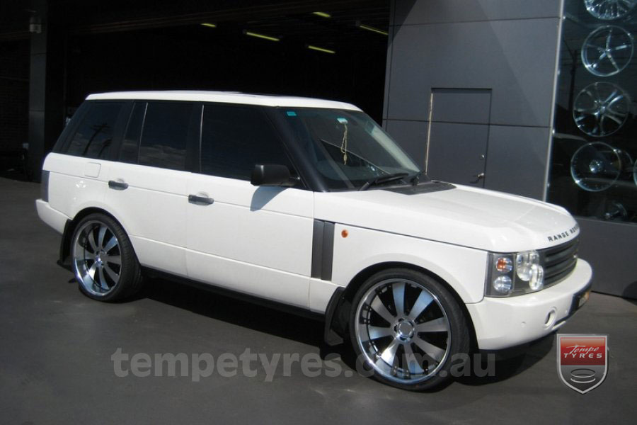 24x10 Lenso Concerto - BKI on RANGE ROVER VOGUE