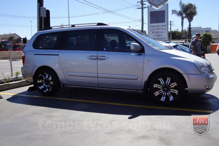 18x8.5 Incubus Poltergeist on KIA CARNIVAL