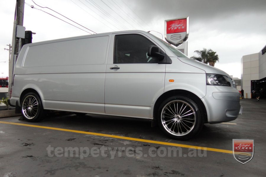 20x8.5 Lenso OP3 on VW TRANSPORTER