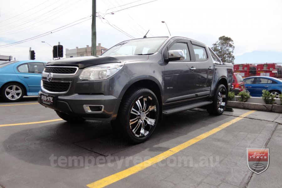 22x9.5 Incubus Poltergeist on HOLDEN COLORADO