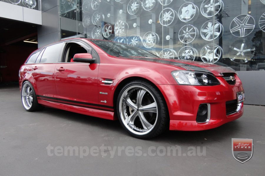20x8.5 20X10 Lenso Groove - HB on HOLDEN VE WAGON
