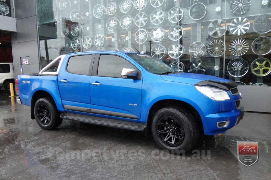 18x9.0 Ballistic Jester on HOLDEN COLORADO