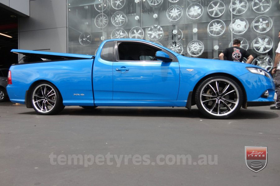 20x8.5 20x9.5 Lenso Eurostyle 7 ES7 on FORD FALCON