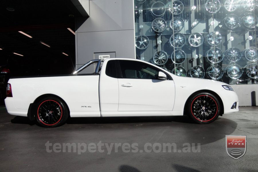 19x8.5 Lenso Type-M MBRG on FORD XR6