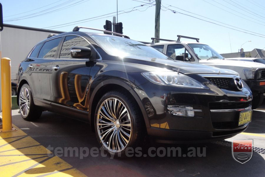 22x9.0 Lenso ESA on MAZDA CX9