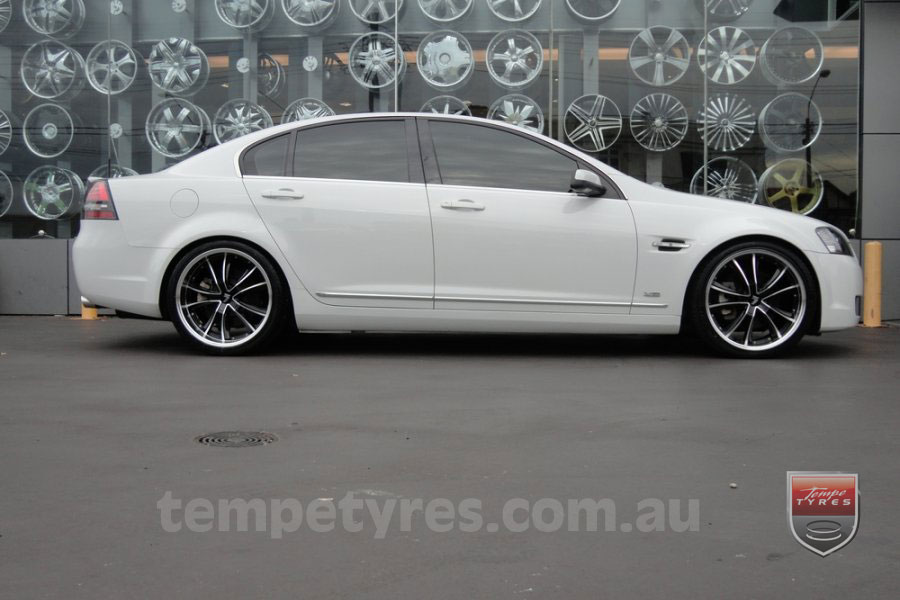 20x8.5 20x9.5 Lenso Eurostyle 7 ES7 on HOLDEN COMMODORE VE