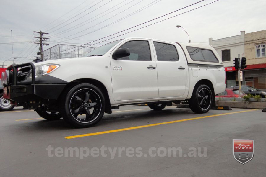 20x8.5 Menzari Viaggio on TOYOTA HILUX