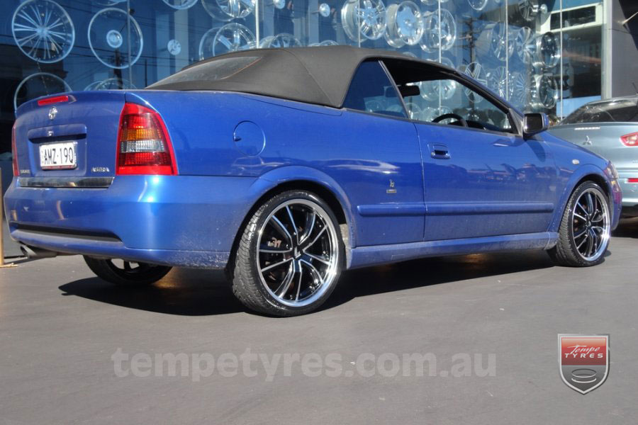 18x7.5 Lenso Eurostyle 7 ES7 on HOLDEN ASTRA