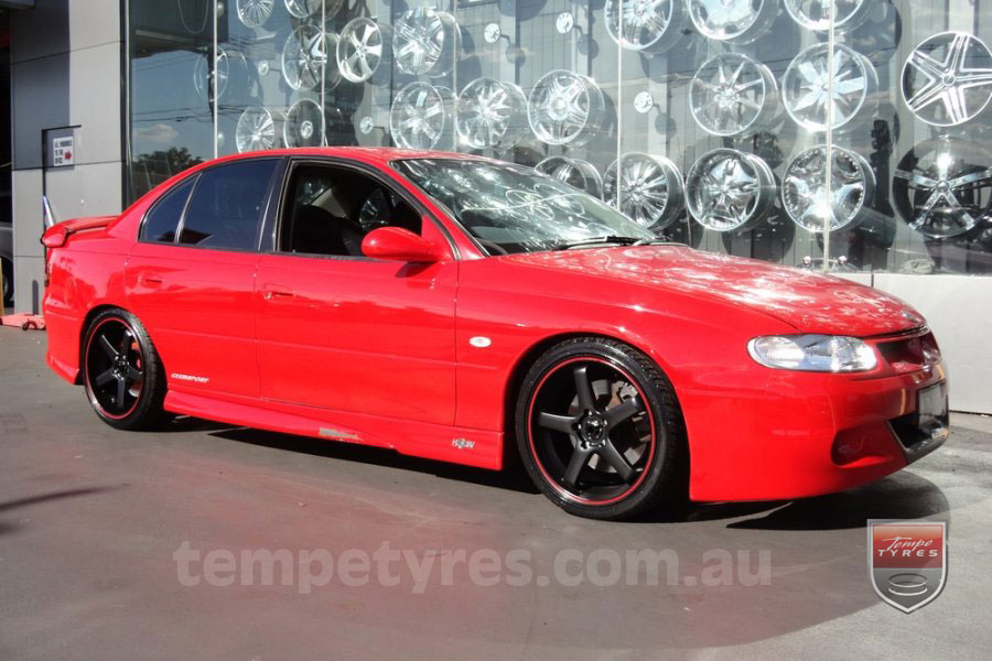 19x8.5 19x9.5 Starcorp Hiro - MB on HOLDEN COMMODORE