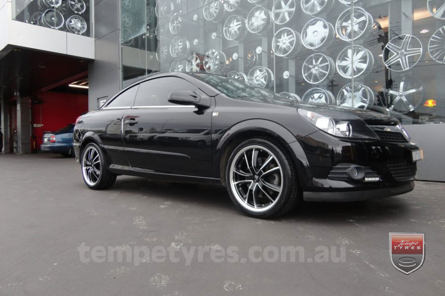 18x7.5 Lenso Eurostyle 7 ES7 on HOLDEN ASTRA