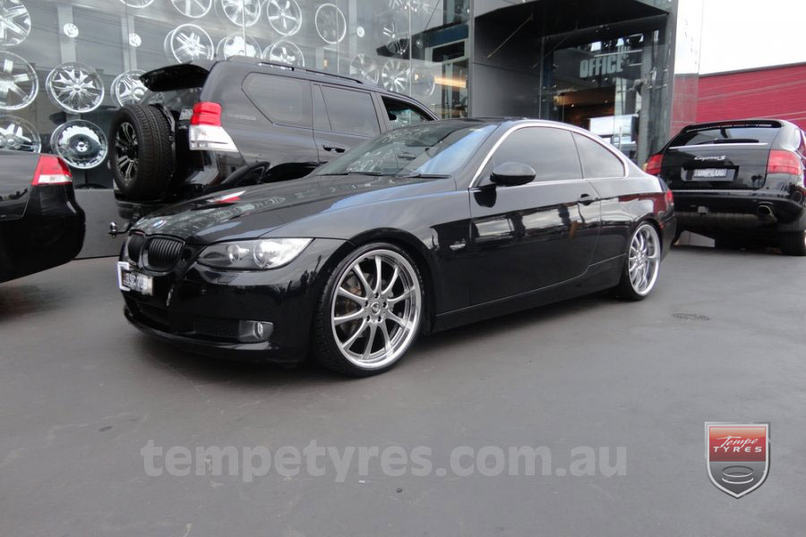 20x8.5 20x9.5 Lenso OP1 on BMW 3 SERIES
