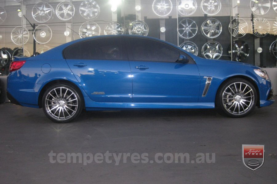 20x8.5 20x9.5 Lenso Conquista 5 CQ5 on HOLDEN COMMODORE VF